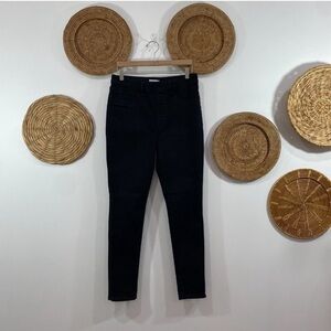 Good American Neutral Black Power Pull On Good Legs Skinny Jeans Pants 4